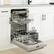 Alt View 29. Bosch - 800 Series 18" Top Control Smart Built-In Dishwasher with 3rd Rack and 44 dBA - Silver.