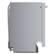 Alt View 2. Bosch - 800 Series 18" Top Control Smart Built-In Dishwasher with 3rd Rack and 44 dBA - Silver.