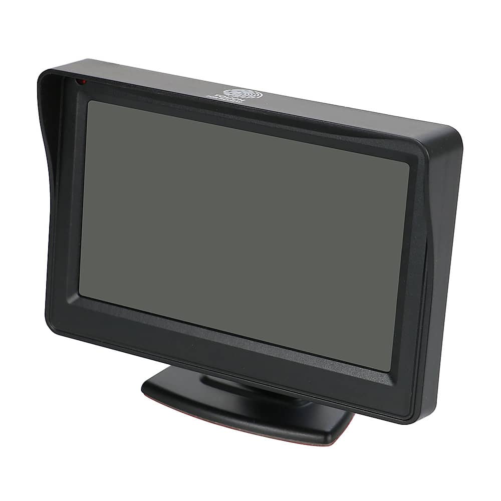 Alt View 15. myGEKOgear - Solarst Wireless Solar Powered Backup Camera - Black.