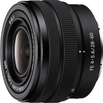Sony Alpha FE 28 60mm F4 5.6 Full frame Compact Zoom Lens Black Sony Alpha FE 28 60mm F4 5.6 Full frame Compact Zoom Lens Black