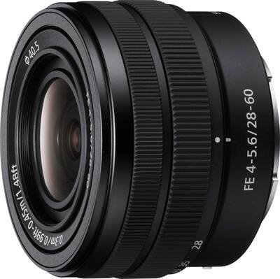 Sony Alpha FE 28 60mm F4 5.6 Full frame Compact Zoom Lens Black Sony Alpha FE 28 60mm F4 5.6 Full frame Compact Zoom Lens Black