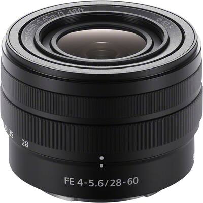 Sony Alpha FE 28 60mm F4 5.6 Full frame Compact Zoom Lens Black Sony Alpha FE 28 60mm F4 5.6 Full frame Compact Zoom Lens Black