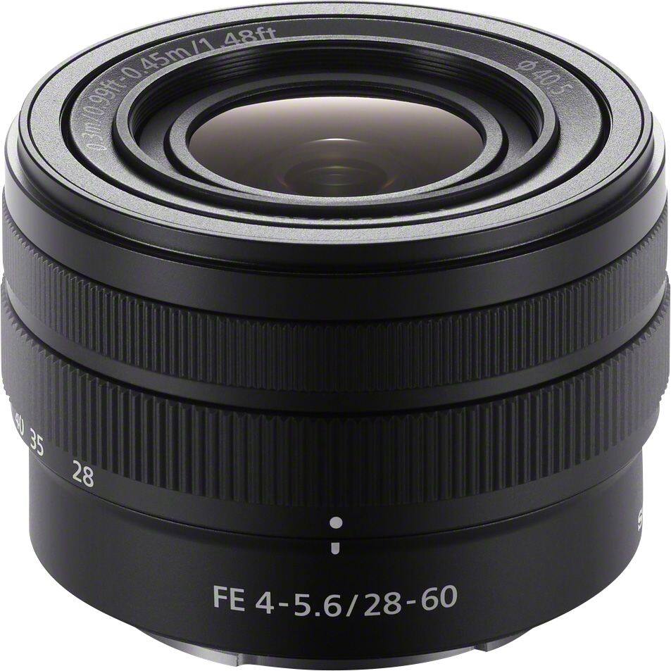 Sony - Alpha FE 28-60mm F4-5.6 Full-frame Compact Zoom Lens - Black
