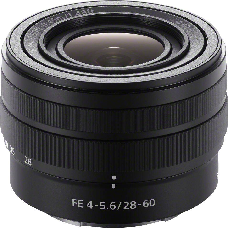 Alt View 12. Sony - Alpha FE 28-60mm F4-5.6 Full-frame Compact Zoom Lens - Black.