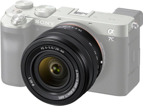 Sony Alpha FE 28-60mm F4-5.6 Full-frame Compact Zoom Lens Black 