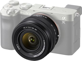 Sony Alpha FE 28 60mm F4 5.6 Full frame Compact Zoom Lens Black Sony Alpha FE 28 60mm F4 5.6 Full frame Compact Zoom Lens Black