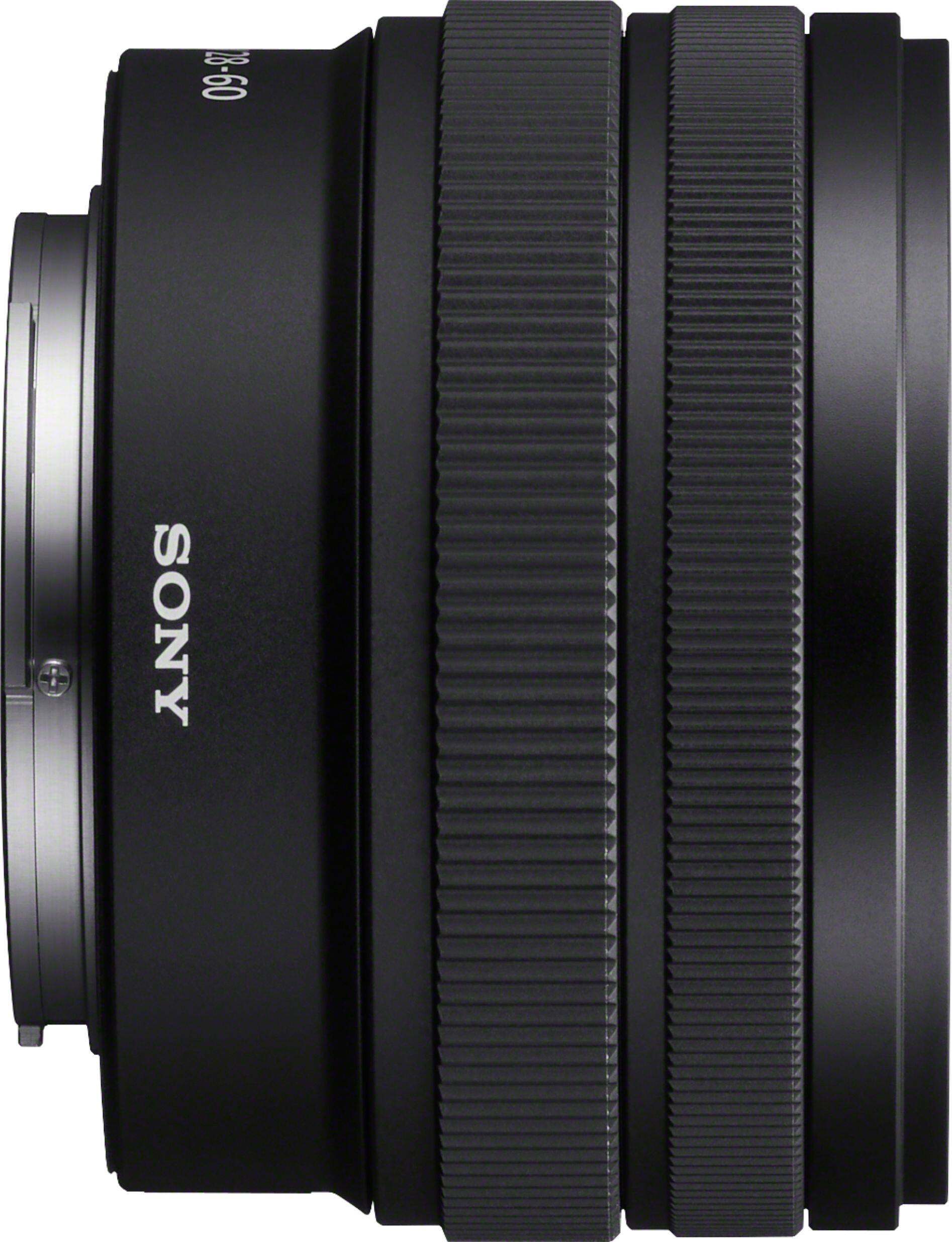 Alt View 1. Sony - Alpha FE 28-60mm F4-5.6 Full-frame Compact Zoom Lens - Black.