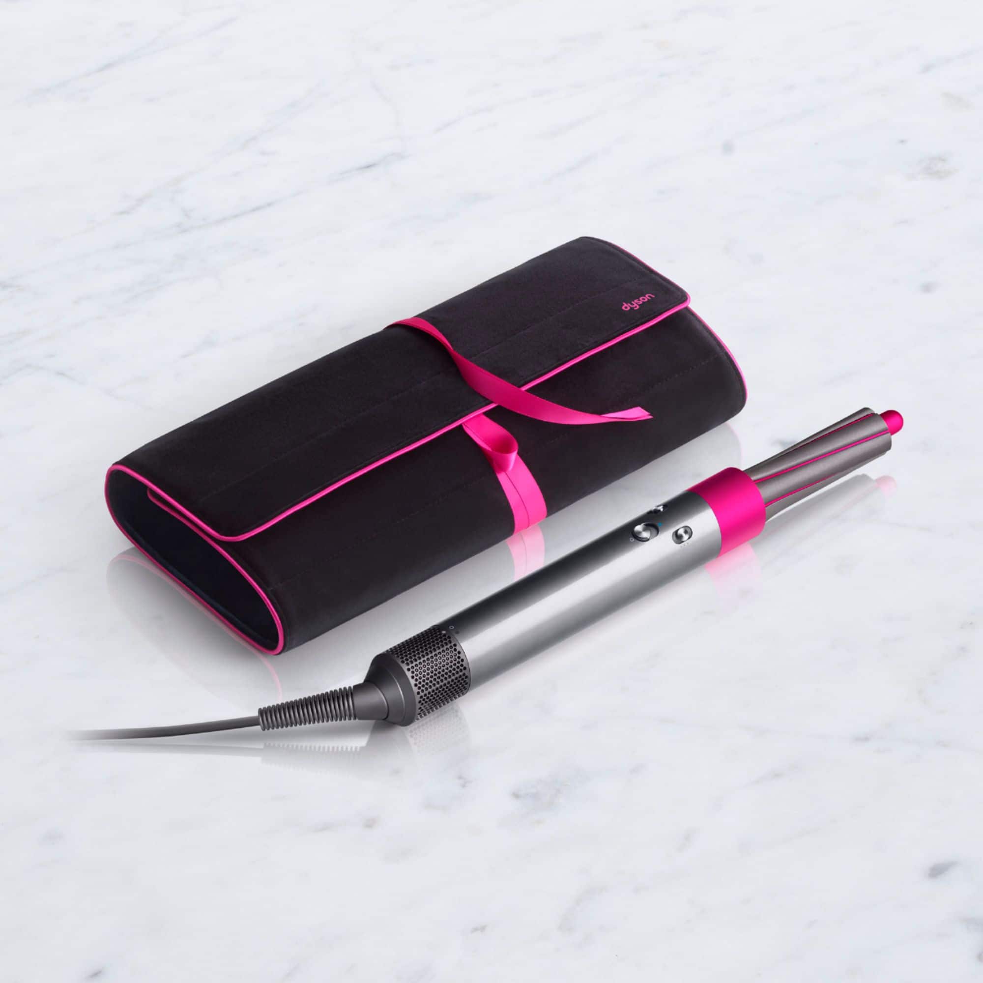 Alt View 11. Dyson - Airwrap styler gift edition - Nickel/Fuchsia.