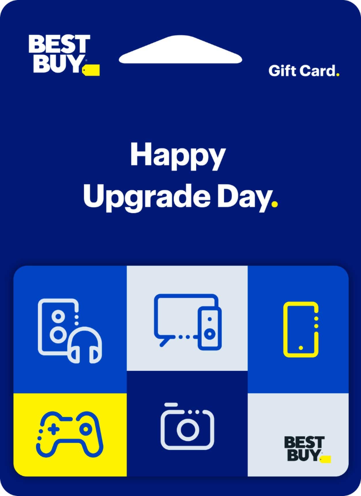 Best Buy® - $350 Happy Upgrade Day Gift Card - Front_Zoom