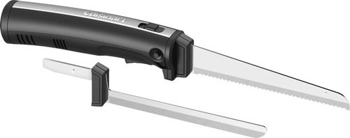 Cuisinart - Lithium Ion Cordless Electric Knife with Fork - Silver