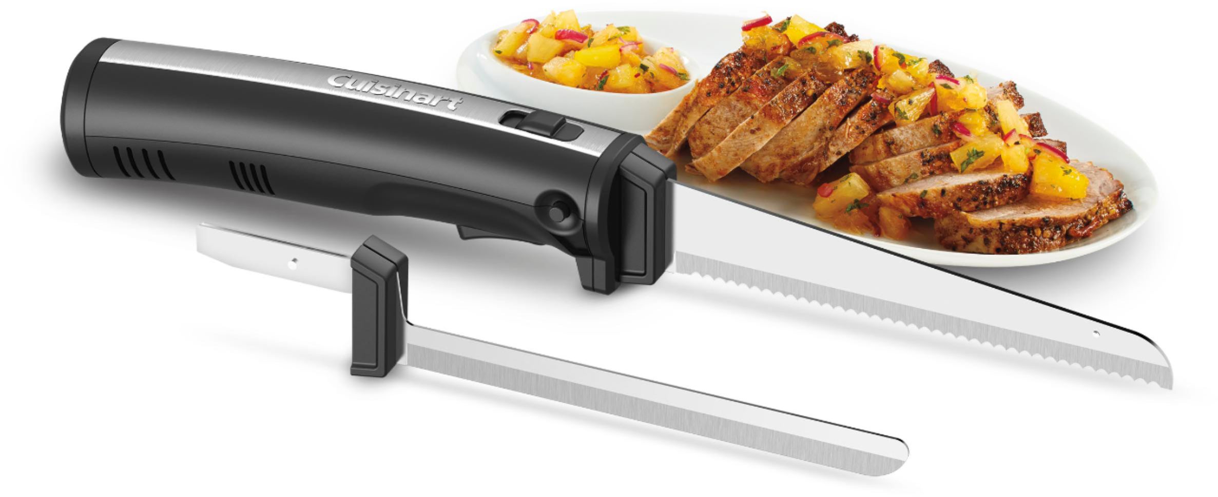 Cuisinart Electric Knife Set With Carving And Serving Fork CEK-30F