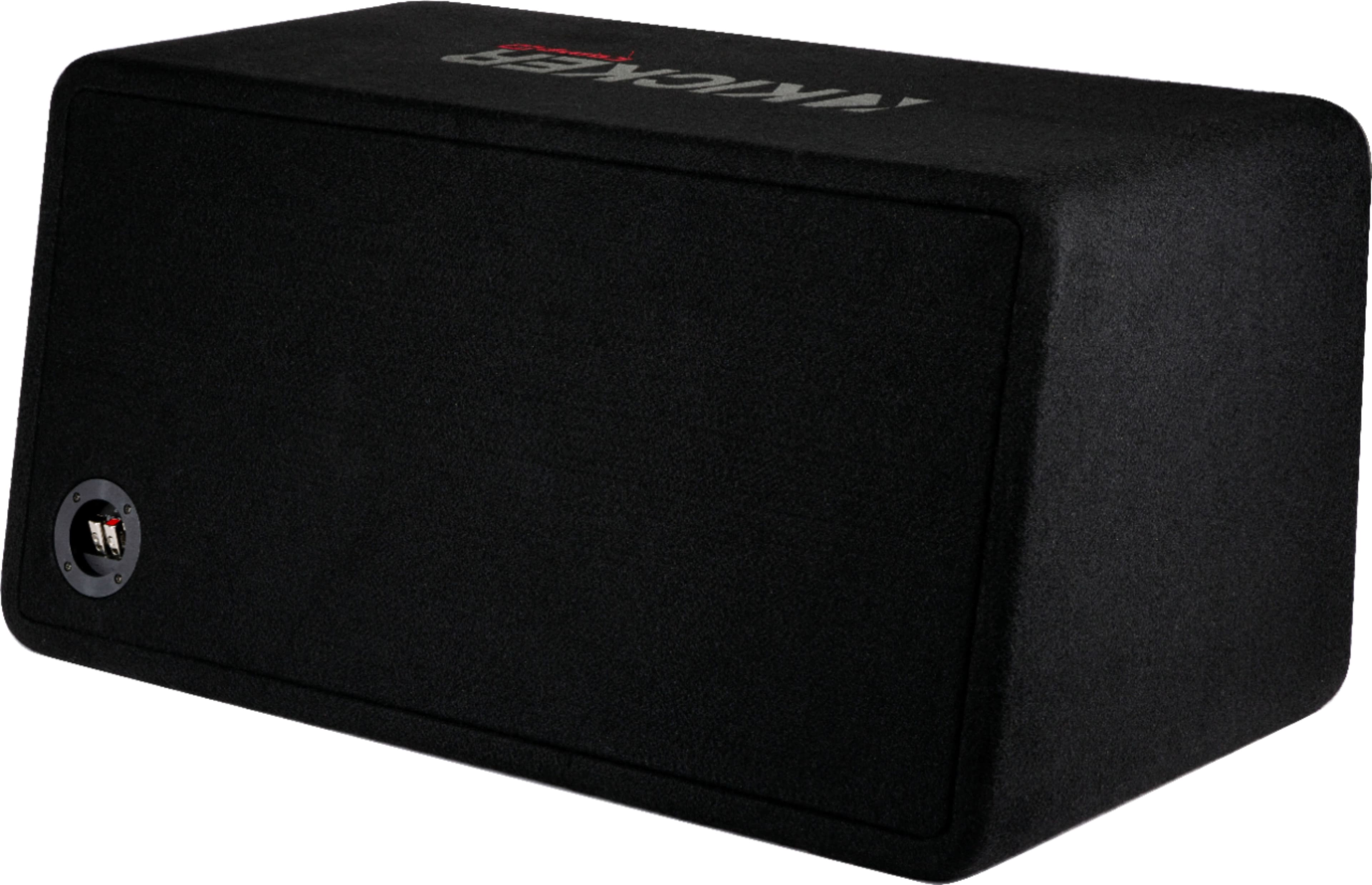 Alt View 13. KICKER - CompR Dual 12" Dual-Voice-Coil 2-Ohm Subwoofers with Enclosure - Black.