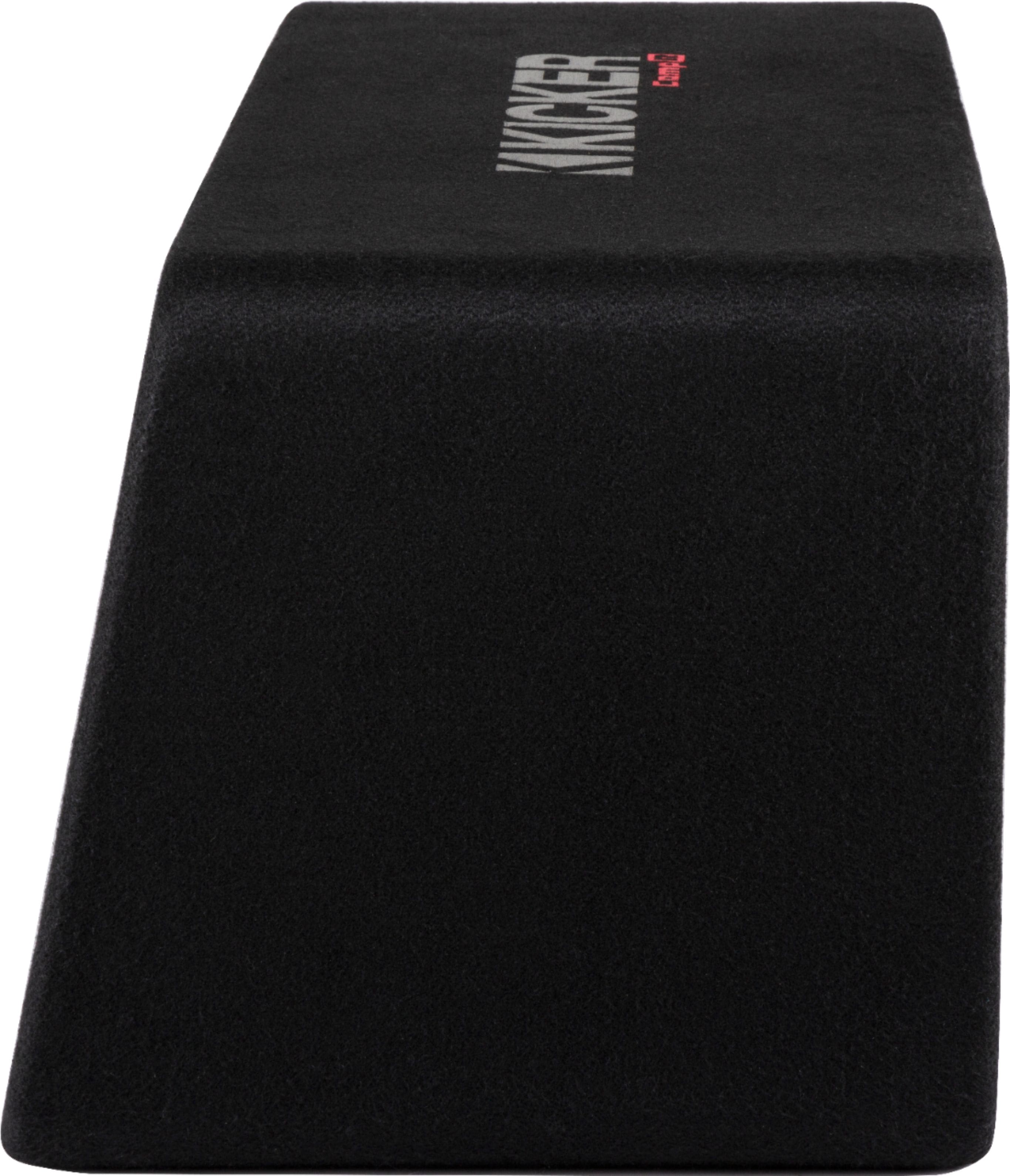 Alt View 15. KICKER - CompR Dual 12" Dual-Voice-Coil 2-Ohm Subwoofers with Enclosure - Black.