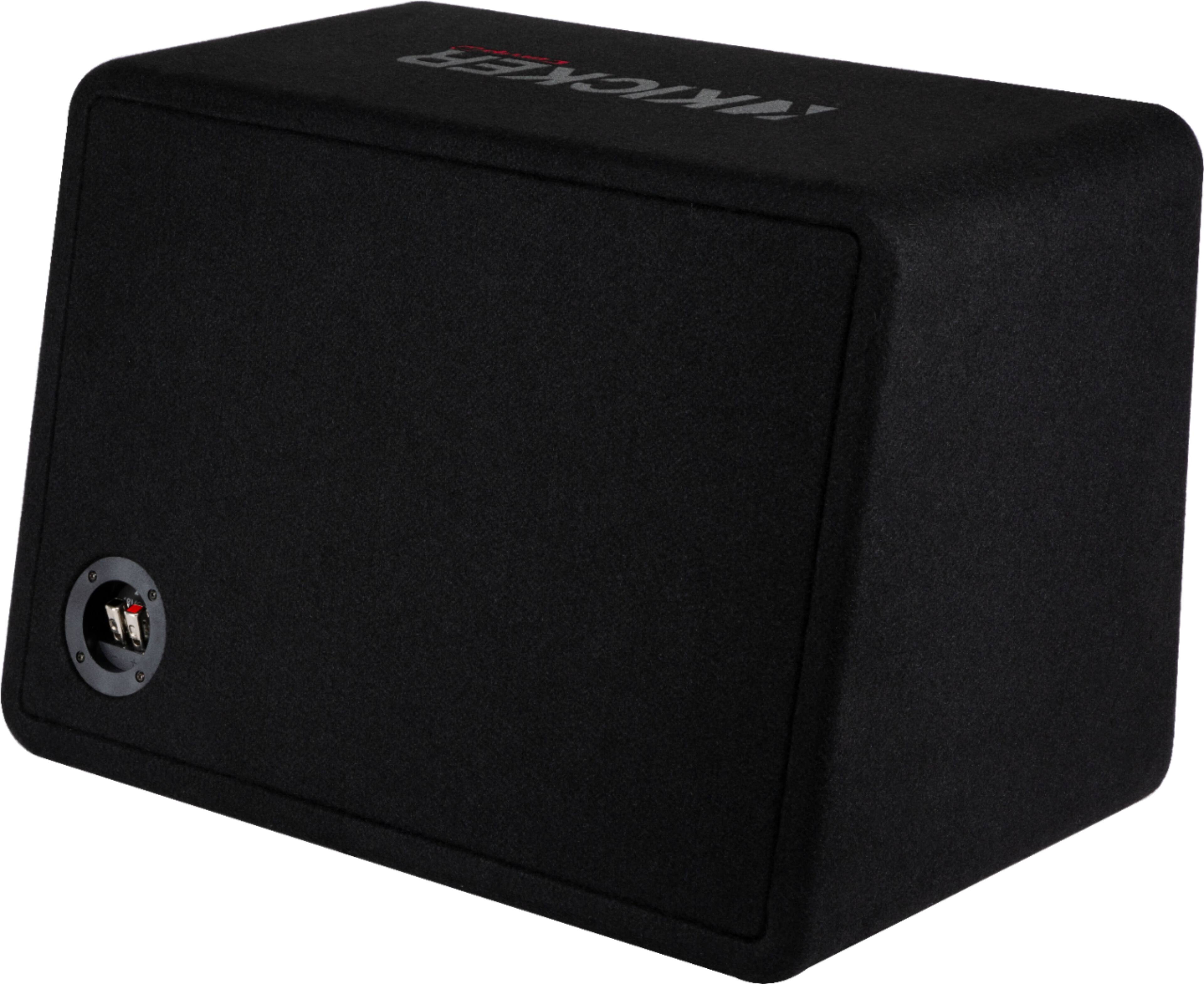 Alt View 13. KICKER - CompR 12" Dual-Voice-Coil 2-Ohm Loaded Subwoofer Enclosure - Black.