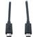 Alt View 18. Accell - 2.6 Ft USB Type C to USB Type C Cable - Black.
