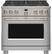 Alt View 15. Café - 5.75 Cu. Ft. Freestanding Dual Fuel True Convection Range with 6 Burners, Customizable - Stainless Steel.