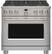 Alt View 17. Café - 5.75 Cu. Ft. Freestanding Dual Fuel True Convection Range with 6 Burners, Customizable - Stainless Steel.