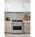 Alt View 20. Café - 5.75 Cu. Ft. Freestanding Dual Fuel True Convection Range with 6 Burners, Customizable - Stainless Steel.