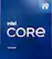 Front. Intel - Core i9-11900 11th Generation - 8 Core - 16 Thread - 2.5 to 5.2 GHz - LGA1200 - Locked Desktop Processor - Grey/Black/Gold.