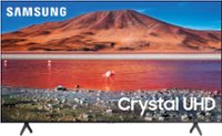 Front. Samsung - 82" Class 7 Series LED 4K UHD Smart Tizen TV - Titan Gray.