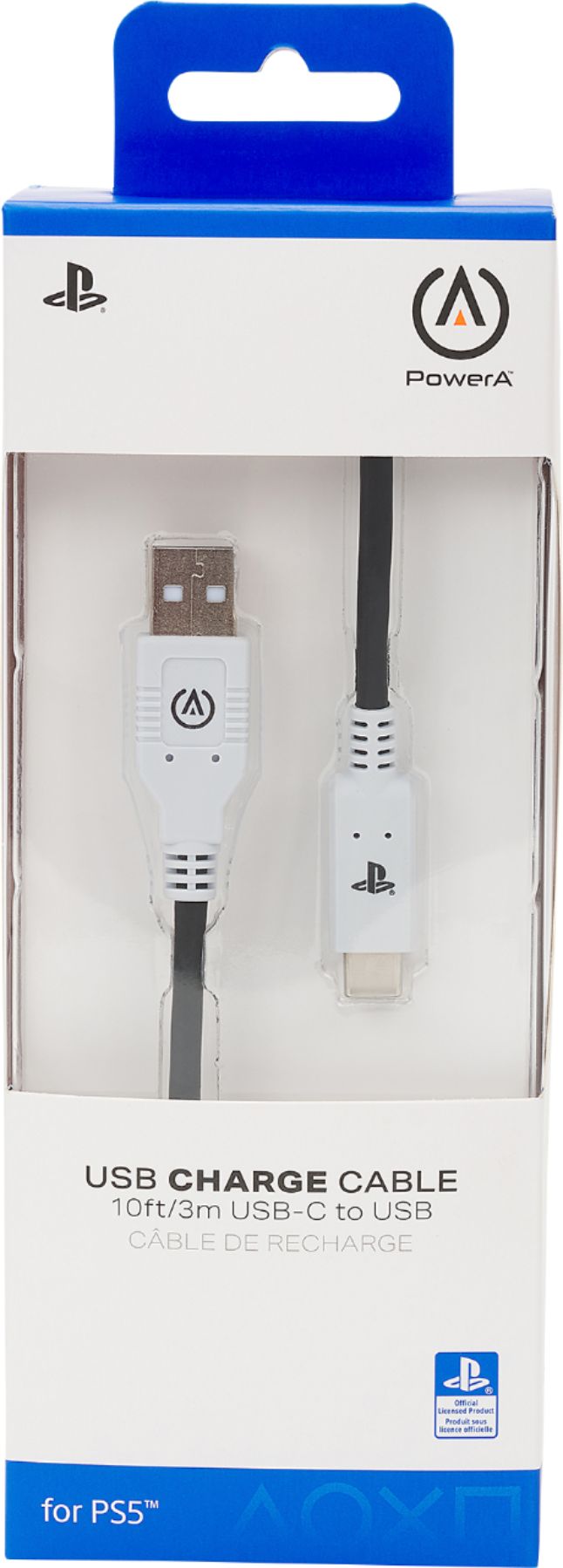PS5 PowerA USB-C Cable for PlayStation 5 USB-C cable 