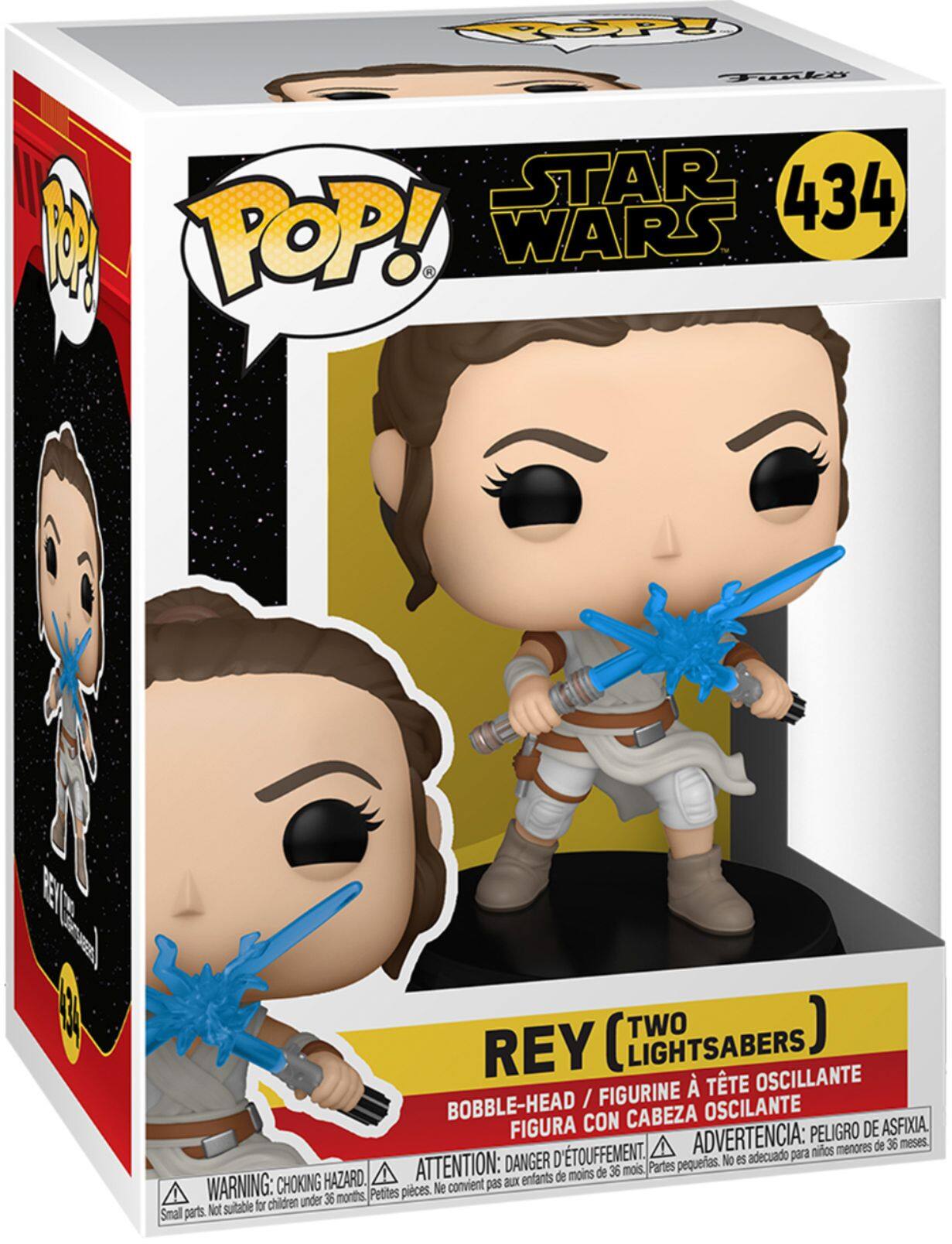 Alt View 12. Funko - POP Star Wars: SWEp9- Rey w/2 Light Sabers.