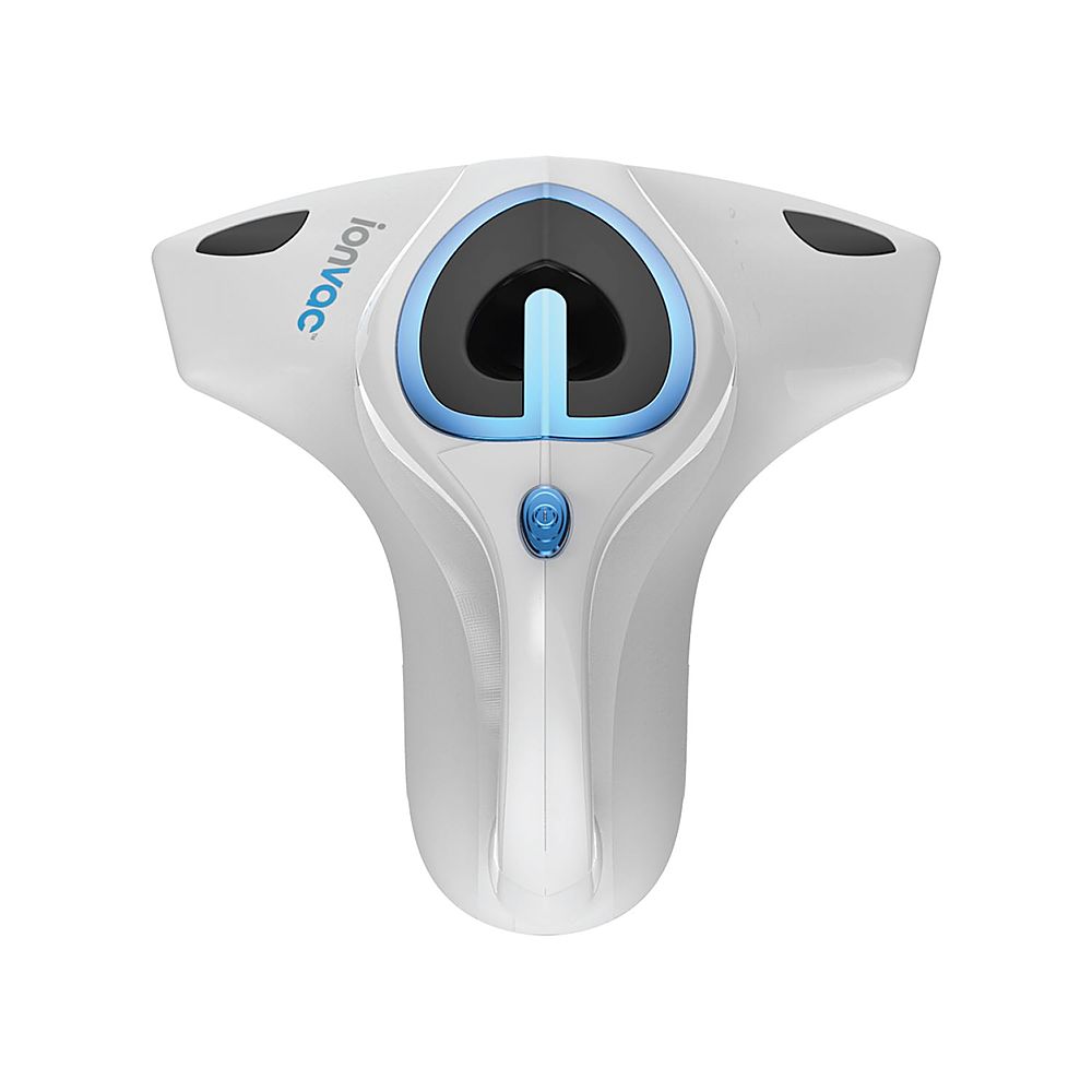 Left View: RAYCOP - RS Pro UV+ Handheld Allergen Vacuum - White