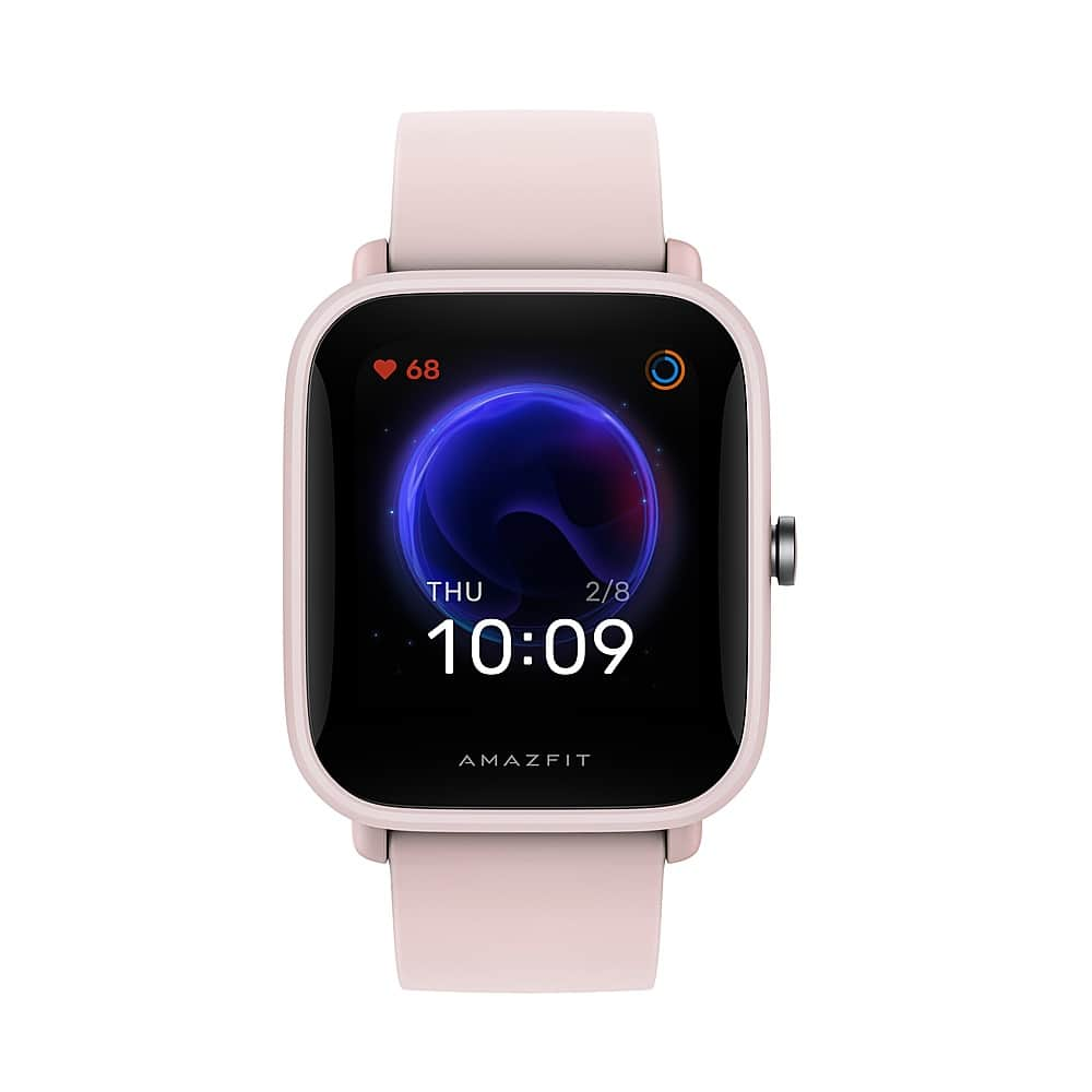 Amazfit Bip U Pro Smartwatch Polycarbonate 36.3mm Pink W2008OV5N - Best Buy