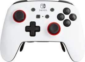 PowerA - FUSION Pro Wireless Controller for Nintendo Switch - White/Black - Front_Zoom