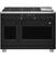Alt View 19. Café - 8.25 Cu. Ft. Freestanding Double Oven Dual Fuel True Convection Range with 6 Burners, Customizable - Matte Black.