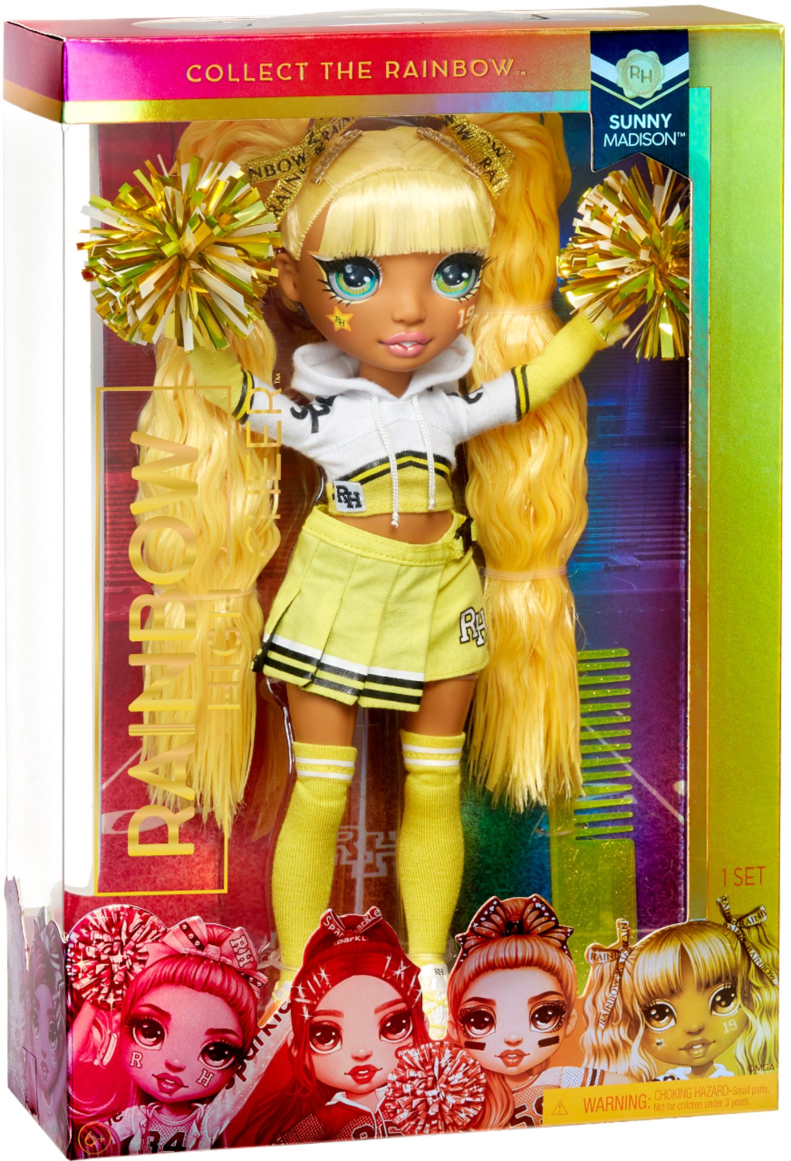 Rainbow High Winter Break Fashion Doll- Sunny Madison (Yellow)
