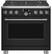 Alt View 26. Café - 6.2 Cu. Ft. Freestanding Gas Convection Range with 6 Burners, Customizable - Matte Black.