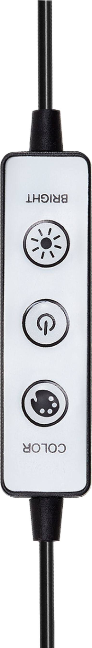 Angle. Best Buy essentials™ - 8' LED Light Strip - Multi-Color.