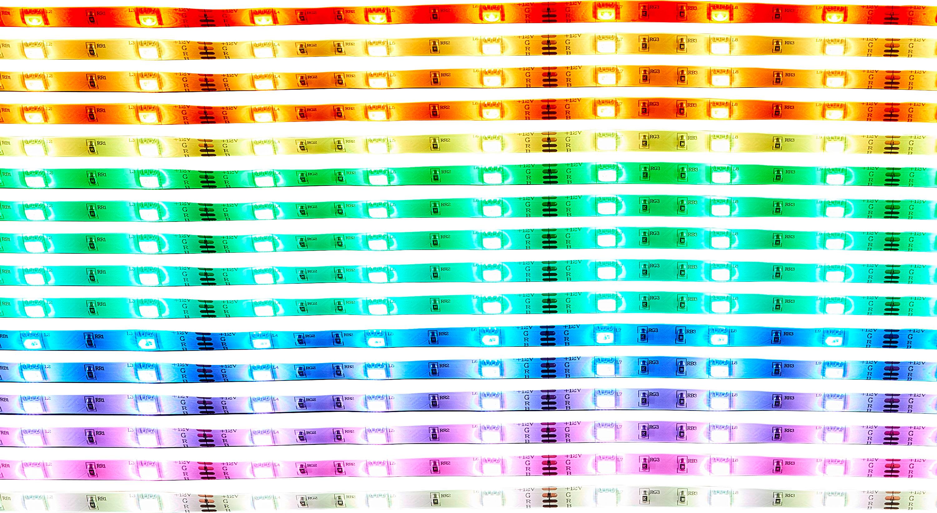 Alt View 12. Best Buy essentials™ - 8' LED Light Strip - Multi-Color.