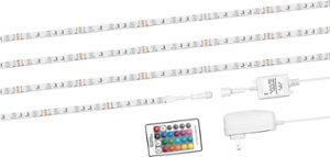 Best Buy essentials™ - 16' Multi-Color LED Lightstrip - Multi-Color - Front_Zoom