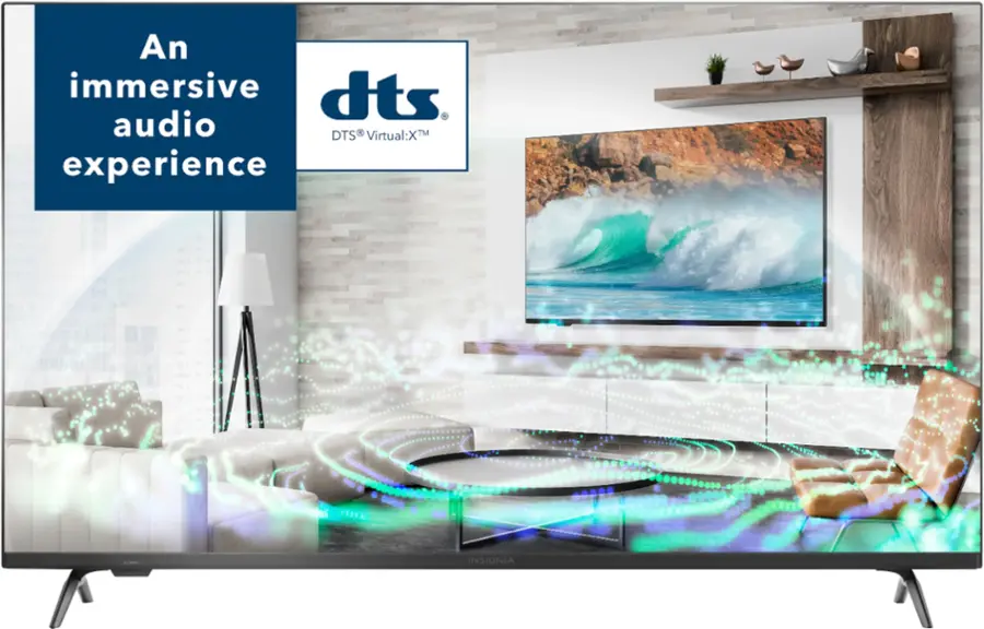 An immersive DTS audio experience.