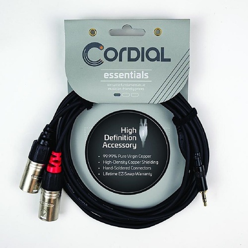 Cordial - Y Adapter - Black