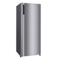 Angle Zoom. LG - 5.8 Cu. Ft. Upright Freezer with Direct Cooling System - Platinum Silver.