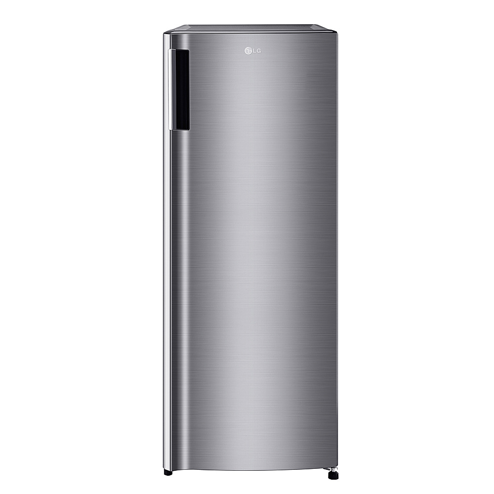 LG - 5.8 cu. Ft Single Door Freezer - Platinum silver