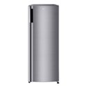 LG 5.8 cu. ft. 20 in. W. Single Door Upright Freezer with Direct Cooling (Platinum Silver)