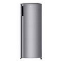 Front Zoom. LG - 5.8 Cu. Ft. Upright Freezer with Direct Cooling System - Platinum Silver.