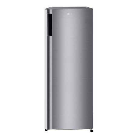 LG - 5.8 Cu. Ft. Upright Freezer with Direct Cooling System - Platinum Silver