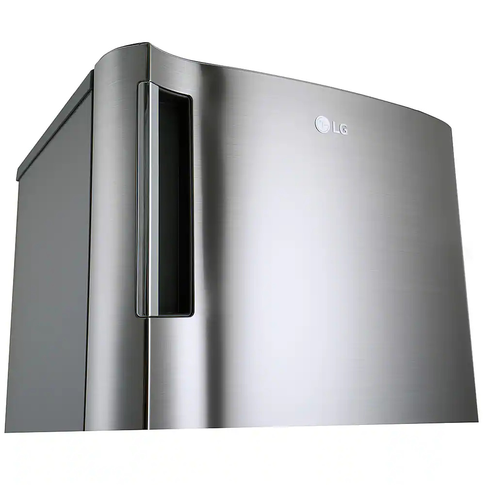 Alt View 20. LG - 5.8 Cu. Ft. Upright Freezer with Direct Cooling System - Platinum Silver.