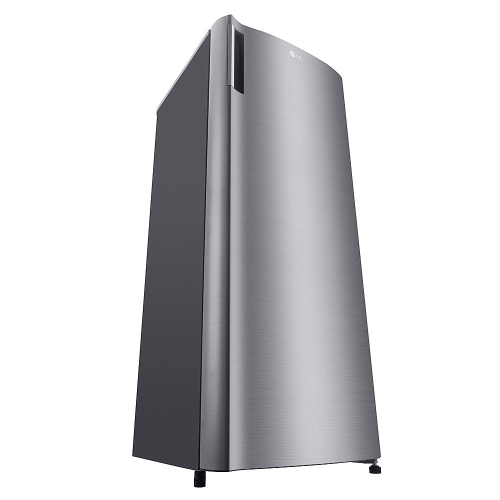 Left View: Viking - Professional 5 Series Quiet Cool 19.2 Cu. Ft. Upright Freezer - Black