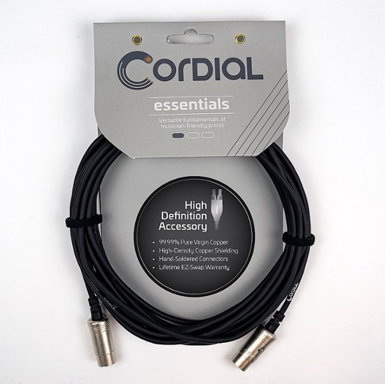 Cordial – Digital Interface – Standard 5-Pin MIDI – Black