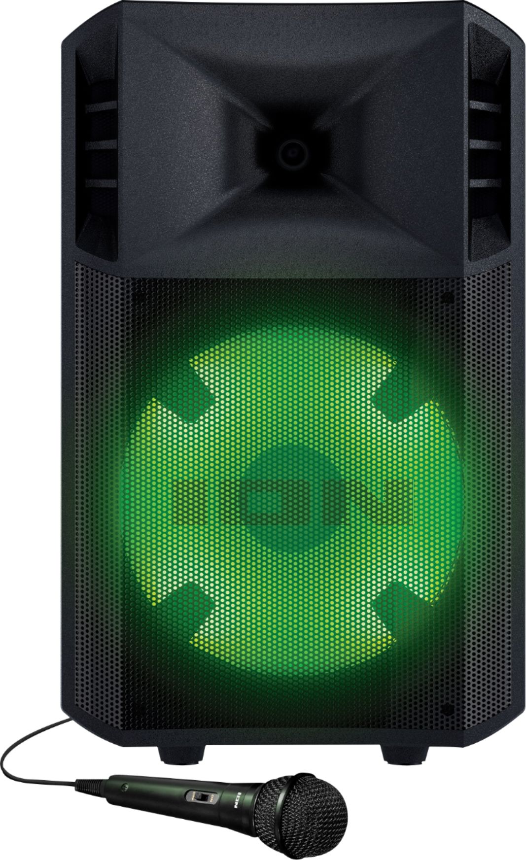gebroken flauw heb vertrouwen ION Audio Power Glow 300 Battery Powered Bluetooth Speaker System with  Lights Black POWERGLOW300 - Best Buy