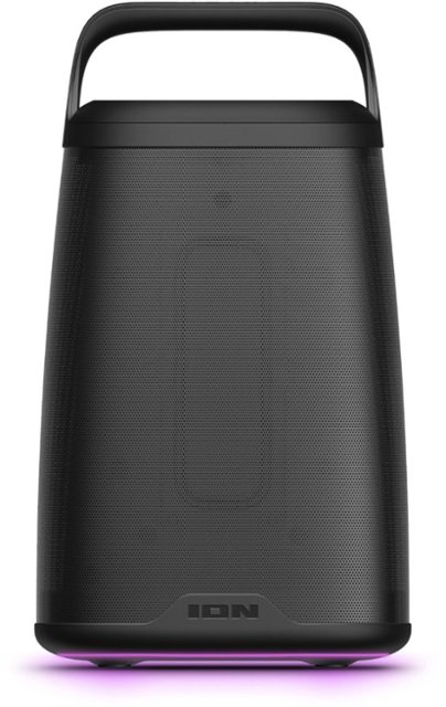 Front Zoom. ION Audio - Acadia Waterproof Bluetooth Enabled Stereo Speaker with 360° Sound - Black.