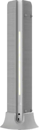 Front. ION Audio - Meeting Mate Rechargeable Portable Bluetooth-Enabled Speaker with Built-In Microphone - Gray.