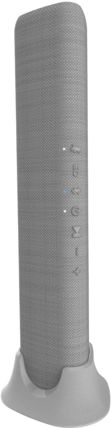 Alt View 11. ION Audio - Meeting Mate Rechargeable Portable Bluetooth-Enabled Speaker with Built-In Microphone - Gray.