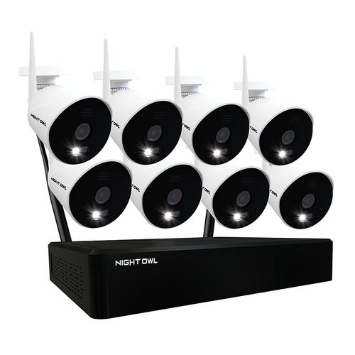 Night Owl - Expandable 10 Channel Wi-Fi NVR with (8)...